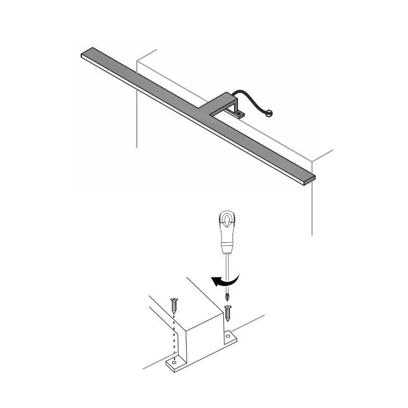AMBER LED Badleuchte-Spiegelleuchte 4,5W
