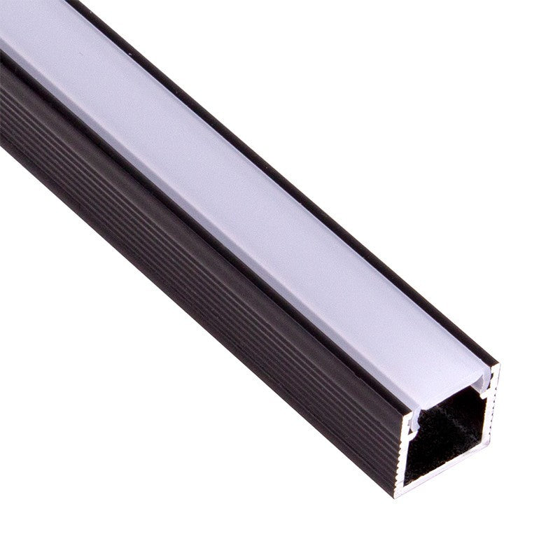 AUFBAUPROFIL aluminium LINE 2m