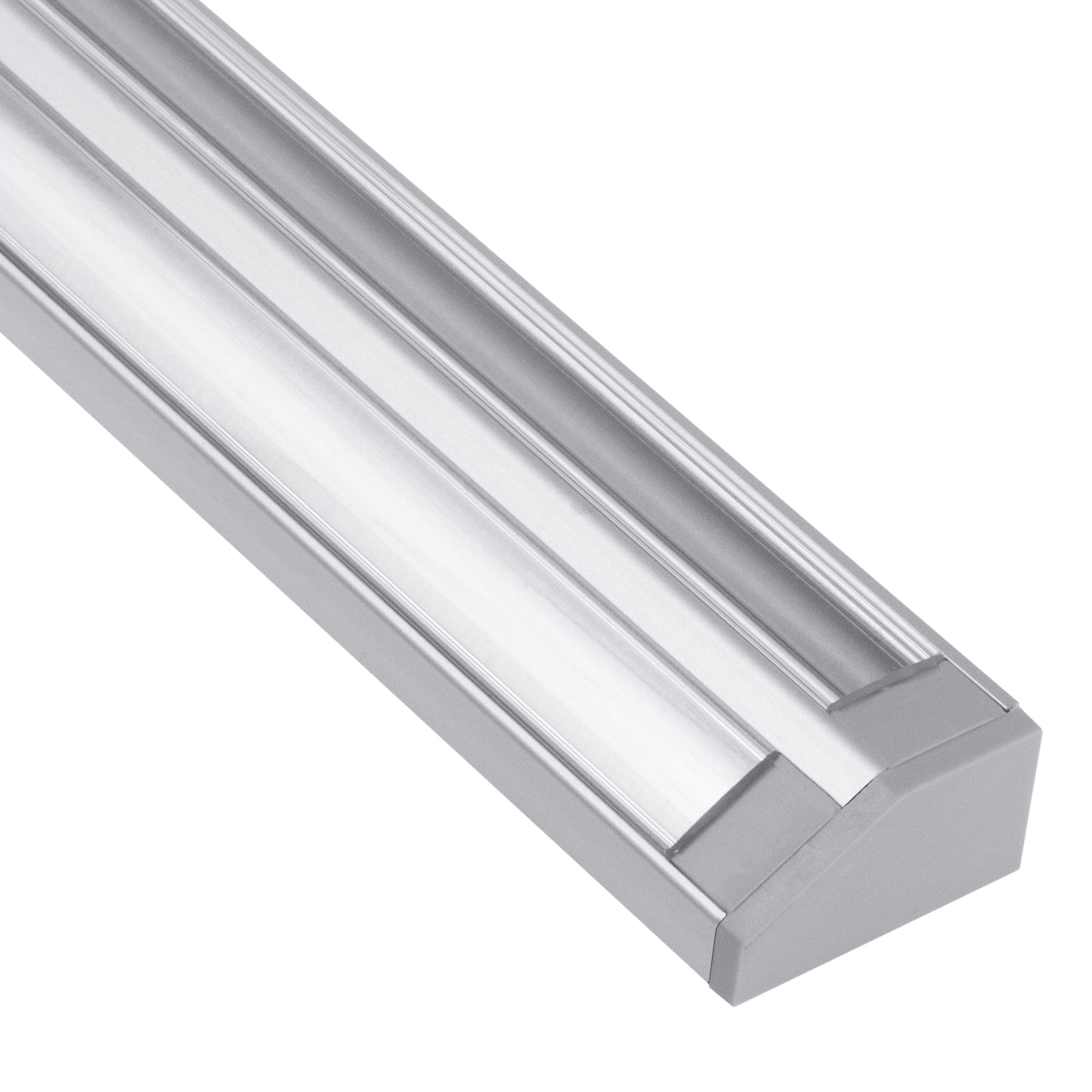 Aufbauprofil NEOLINE aluminium für zwei LED-Strips