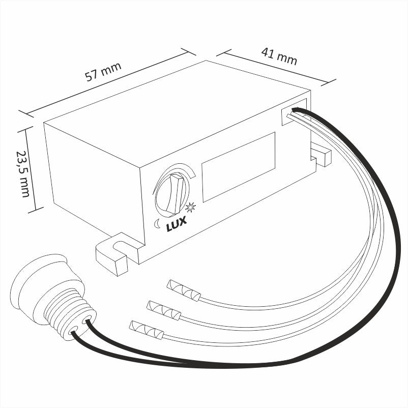 Dämmerungsschalter Z1 IP54 220-230V AC