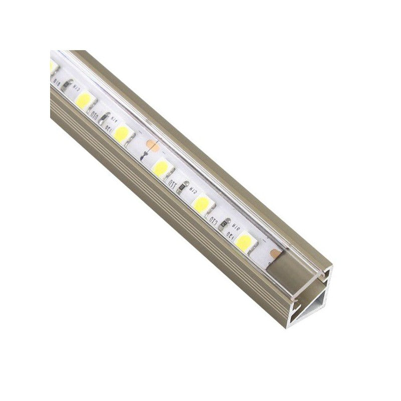 ECKPROFIL aluminium TRI-LINE MINI 2 m