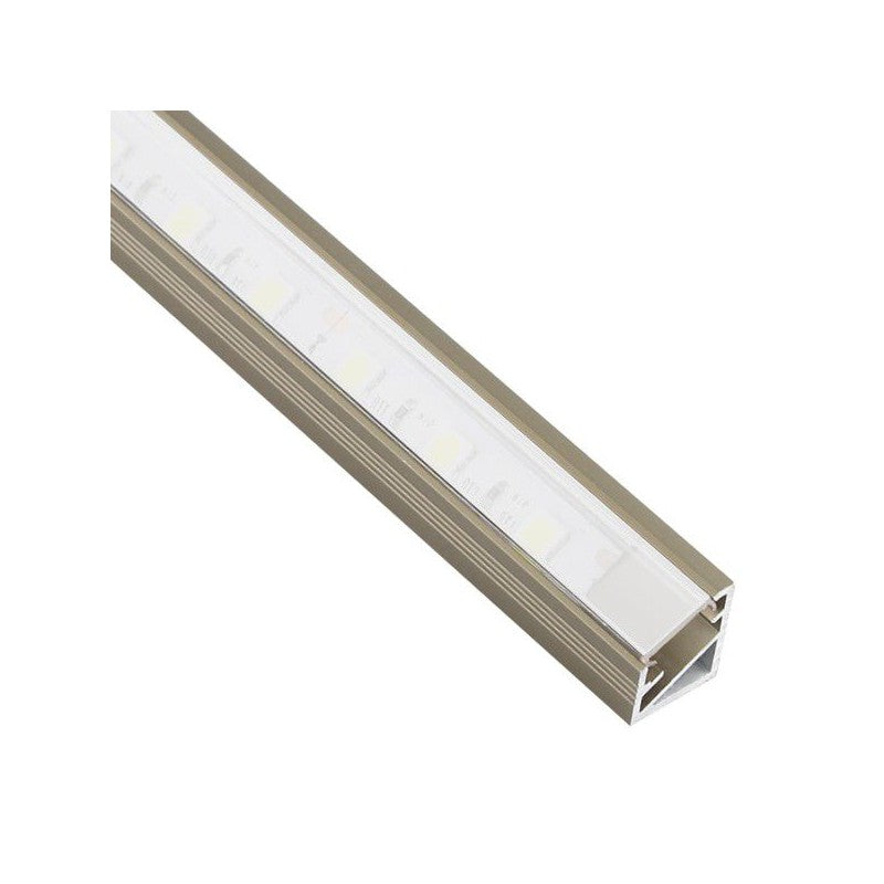 ECKPROFIL aluminium TRI-LINE MINI 2 m