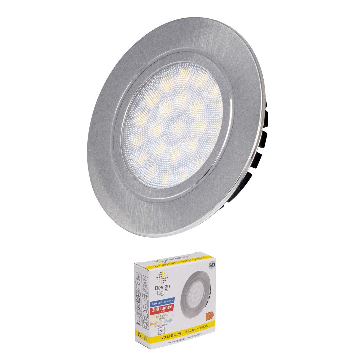 IVO LED-Einbauleuchte 3,5W 230V AC