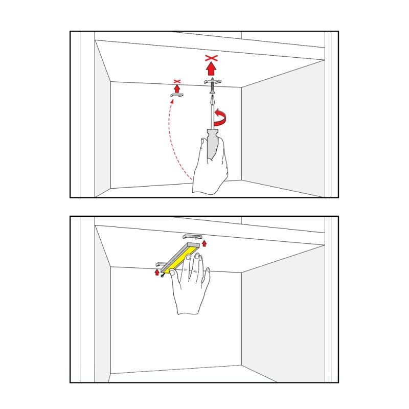 LED-Aufbauleuchte Unterschrankleuchte MASTER 4W