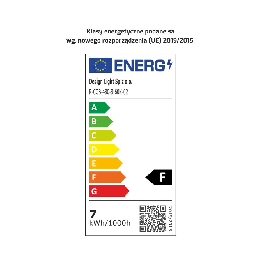 LED COB STRIP 480 LED/m IP20 12,8W/m