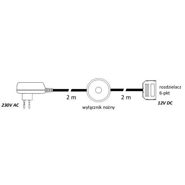 LED-Netzteil 6W 12V DC