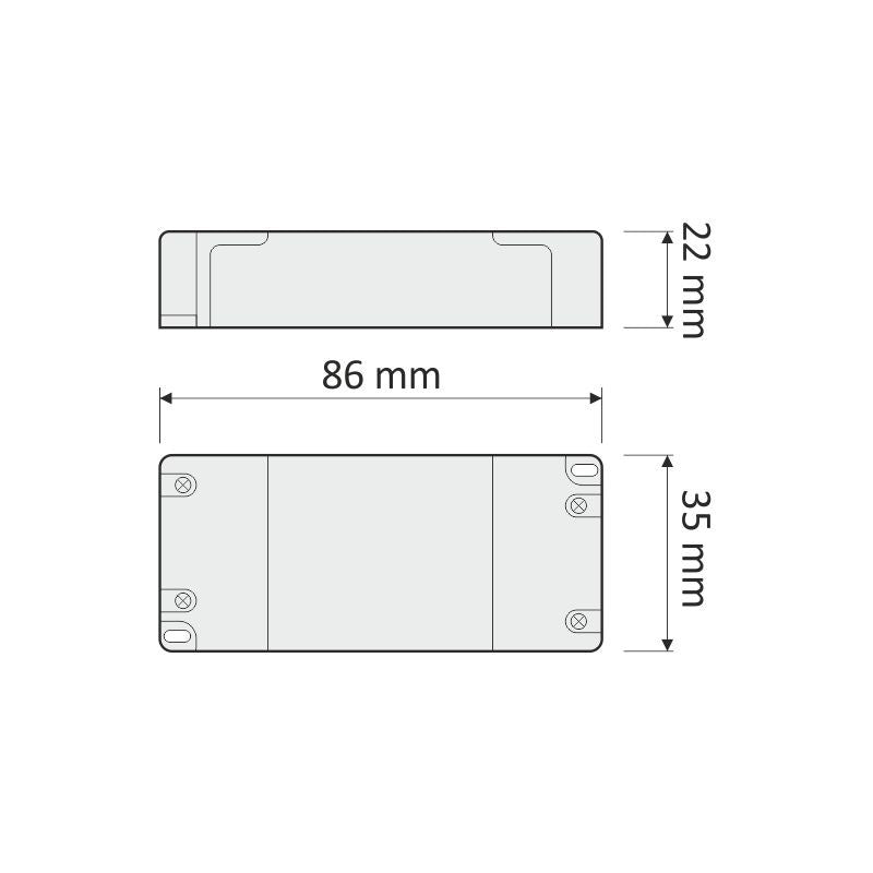 LED-Netzteil 7W STANDARD PLUS