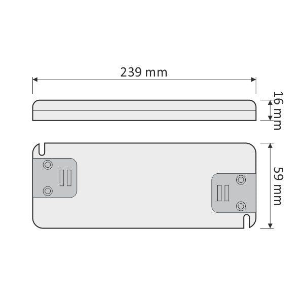 LED-Netzteil FLAT 12V DC 40W