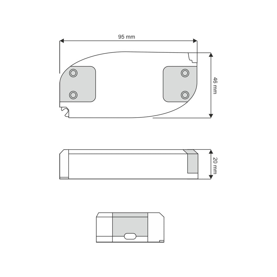 LED-Netzteil PREMIUM 12V DC 8W