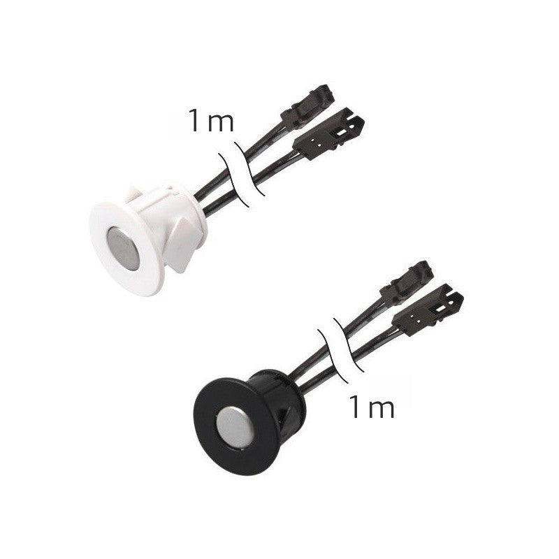 LED Touch-Dimmschalter weiß und schwarz