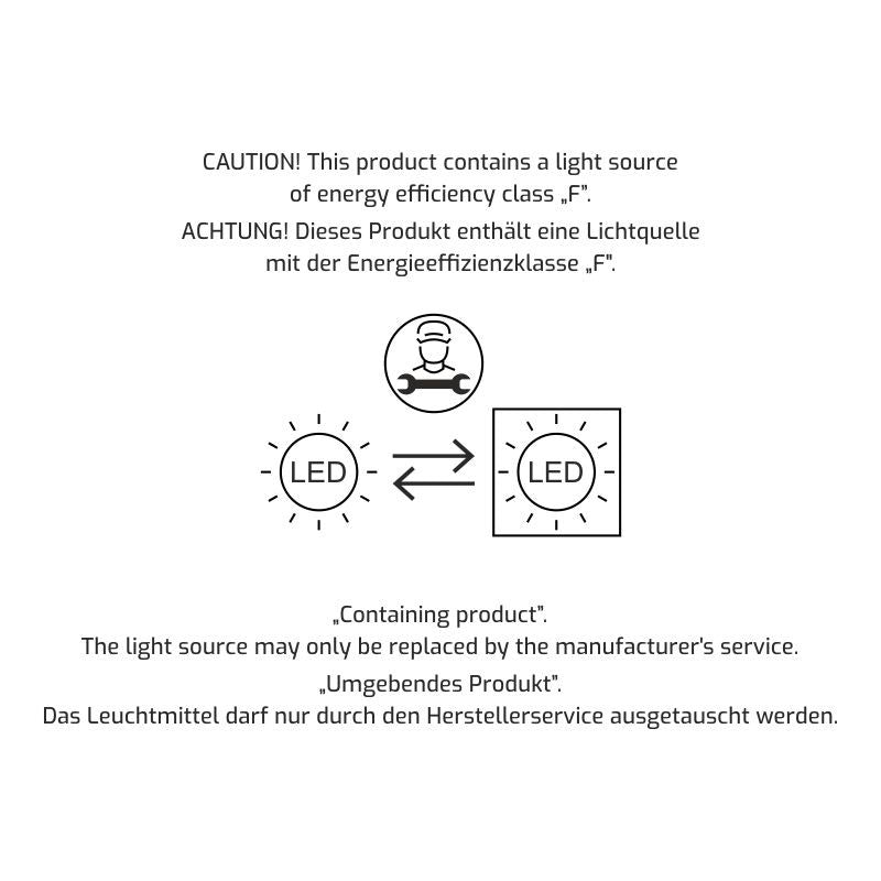 ORBIT XL MASTER LED-Aufbauleuchte 3er SET