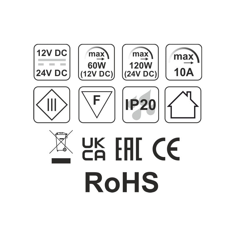 TOUCH-Schalter SC60 mit Dimmfunktion