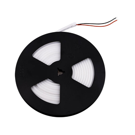 24V Neon Flex (100 LEDs/m 5m Rolle), 24V DC, IP65, 12W/m