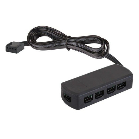 9-Fach RGB Verteiler mit MINI RGB-Stecker