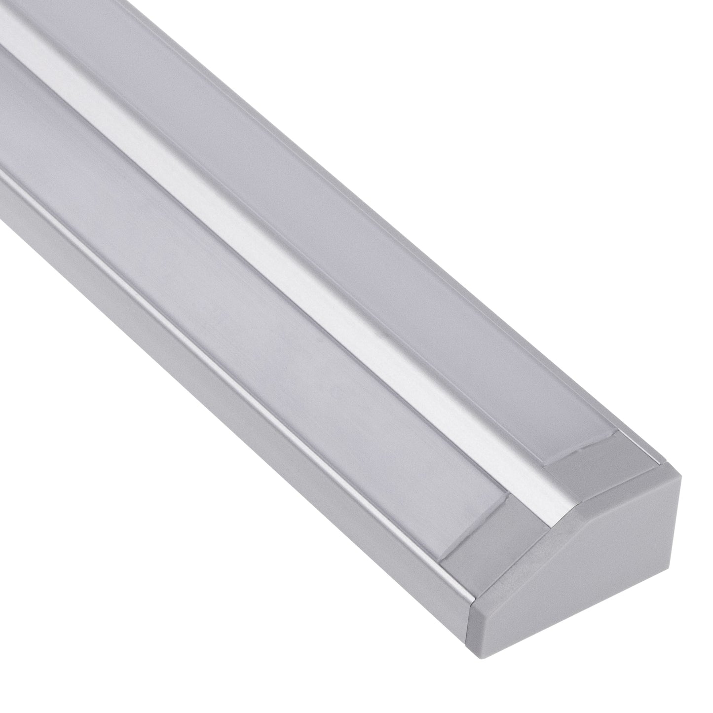 Aufbauprofil NEOLINE aluminium für zwei LED-Strips