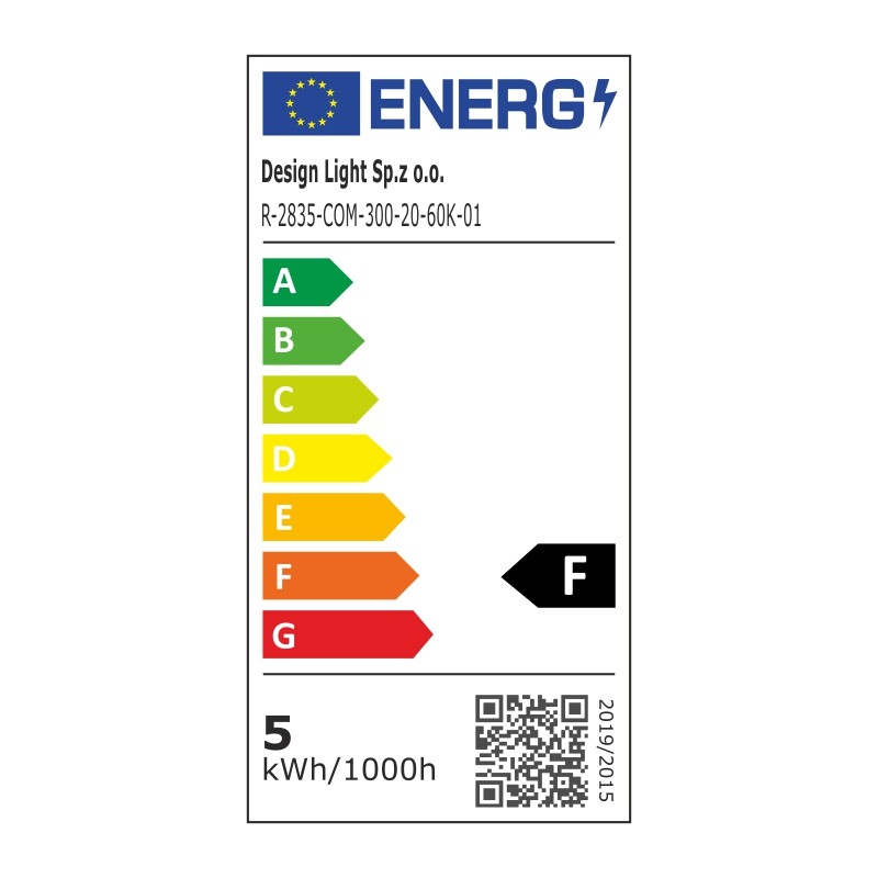 COMFORT LED-Strip 60 LED/m Typ 2835 IP20 9W/m