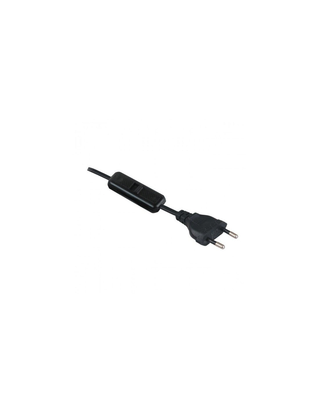 Kabel 2m 2x0,75 mm2 mit Schiebeschalter PC1 und EURO-Stecker