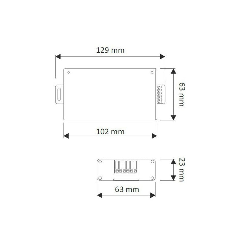 LED-Controller RGB mit RF-Fernbedienung