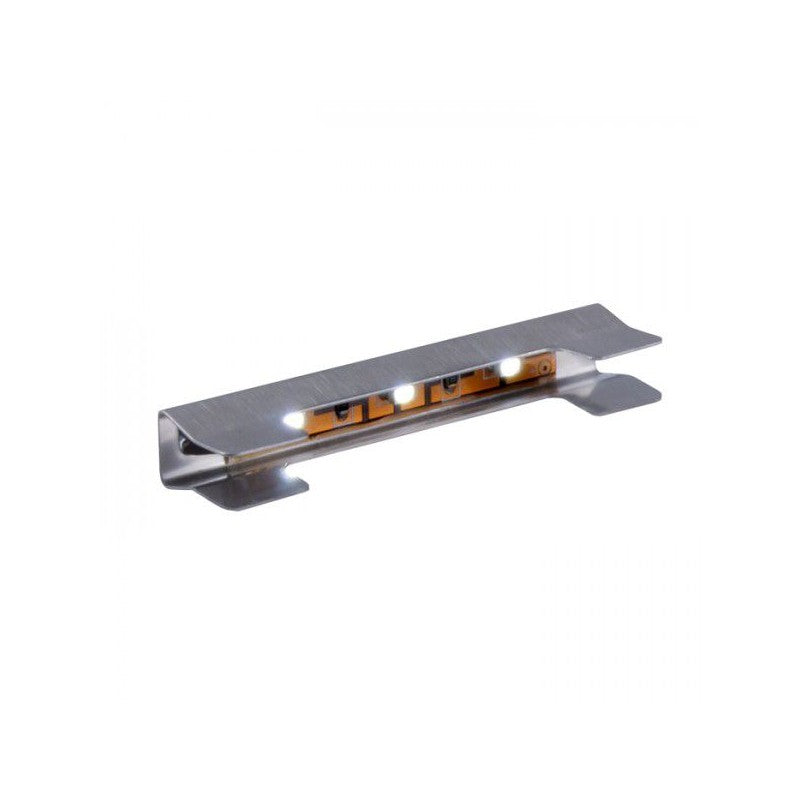 LED-Glasbodenbeleuchtung Metall-Clip 5er SET