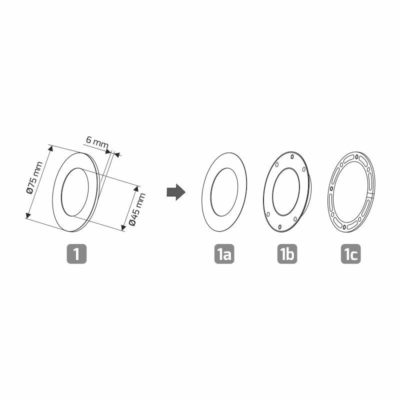 MAGNETO LED-Möbelleuchte 2,8W