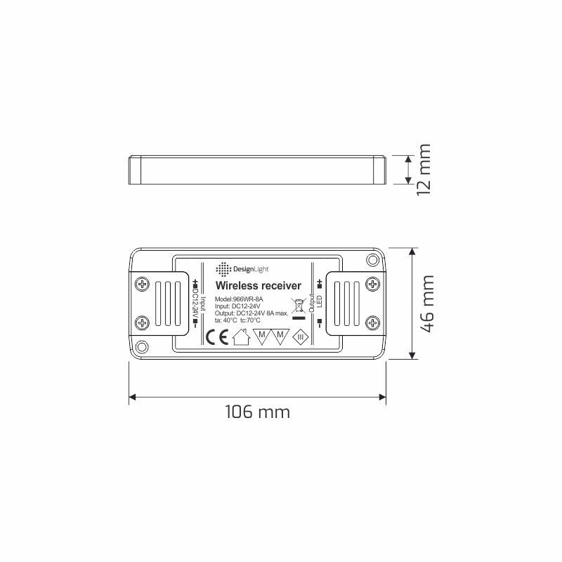 OLI Set - RF Controller mit Schalter und Dimmer