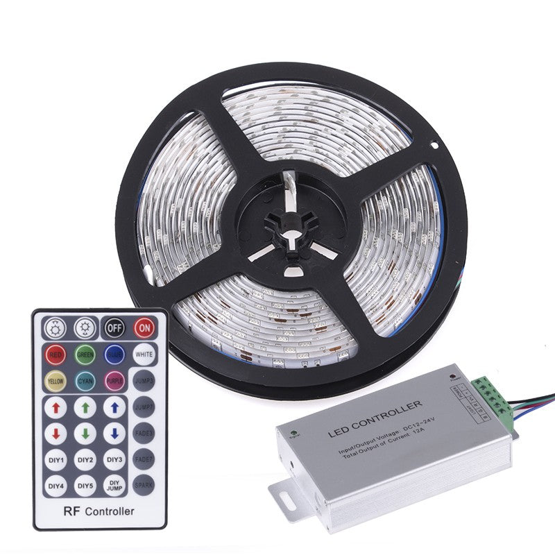 RGB STRIP 30 LED IP45 6W/m - SET RF