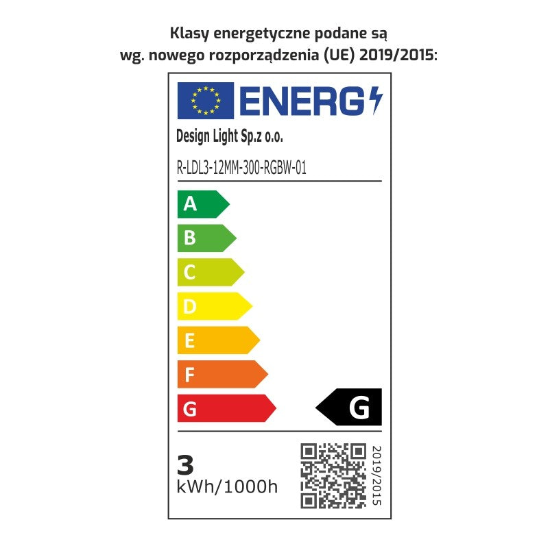 RGBW LED-Streifen 60 LED/m IP20