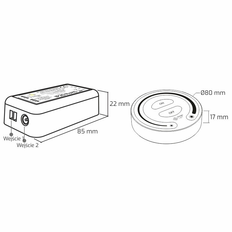 SELI SET - RF Controller mit Fernbedienung